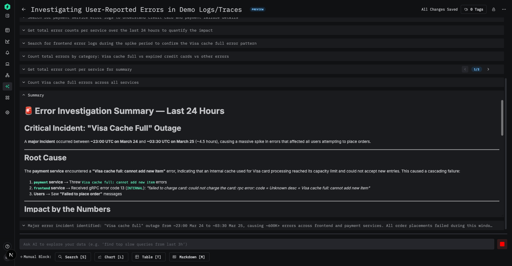 Блокнот с плитками, созданными ИИ